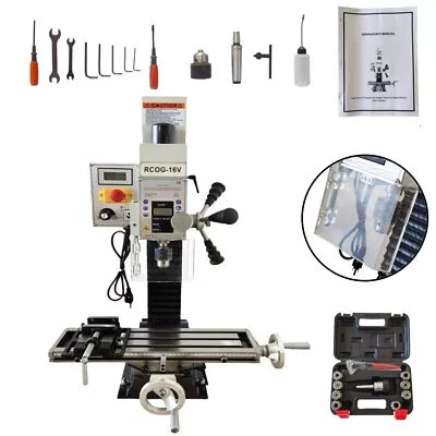 Buy Multi-function Brushless Drilling And Milling Machine 110V MT2 Precision Drillin • 1,513.80$