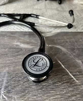 Buy Stethoscope 3M Littmann Cardiology III Black, Made In U.S.A. USED • 41$