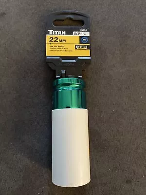 Buy Titan Tools 21094 22MM 1/2  Drive Lug Nut Socket • 9.29$