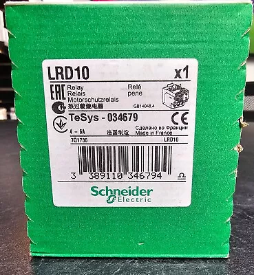 Buy Schneider LRD10C 4-6A Thermal Overload Relay • 19$