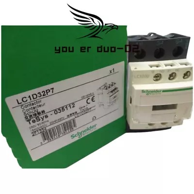 Buy 1 PCS NEW With Box Schneider Electric LC1D32P7 Contactor 15KW/400V 230V-50/60Hz • 32.39$