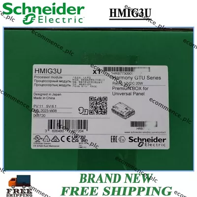 Buy New Schneider HMI HMIG3U Processor Module Schneidei Electric Free Shipping • 987.99$
