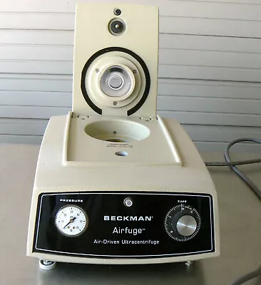 Buy Beckman Airfuge Ultracentrifuge 120V 1A 75PSI Inlet   [E6H] • 25$