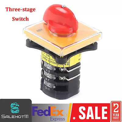 Buy Forward & Reverse 3 Phase Milling Machine Switch For Milling Machine Parts TOP • 23.78$