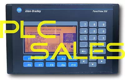 Buy Allen Bradley 2711-K5A8 Series F  |  PanelView 550 With DH+ FRN 4.00 • 1,395$