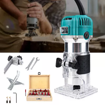Buy Wood Router, 800W Compact Router Tools For Woodworking • 67.99$