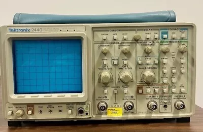 Buy USED Tektronix 2440 500MS/s Digital Oscilloscope Selling AS-IS PARTS ONLY • 95$