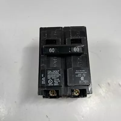 Buy Siemens Q260 60Amp 2 Pole 240V Circuit Breaker - Black • 17.99$