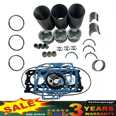 Buy STD For D722 Overhaul Rebuild Kit Parts For Kubota Engine Bobcat D722 Excavator • 195.03$