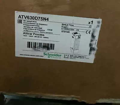 Buy New In Box Schneider ATV630D75N4 Inverter US Stock • 3,275.01$