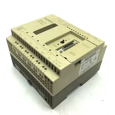 Buy Siemens 6ES5 090-8MA01 Simatic S5-90U Compact Controller PLC IN: 10 Out: 6 Relay • 275$