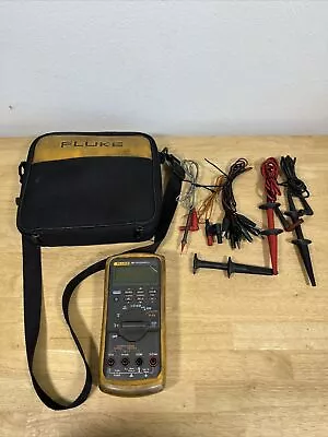 Buy Fluke 787 Processmeter With Genuine Leads And Accessories With Bag Works • 349.85$