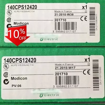 Buy Schneider Electric 140CPS12420 Modicon 140CPS12420 NEW 1pcs • 283.67$