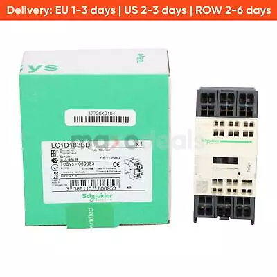 Buy Schneider Electric LC1D183BD TeSys Deca Contactor 3P (3 NO) New NFP • 45.74$