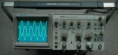 Buy Tektronix 2235A 100MHz Two Channel Oscilloscope, Two Probes, Power Cord • 325$