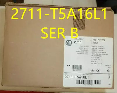 Buy 2711-T5A16L1 NEW Allen-Bradley PanelView 550 Touchscreen Free Shipping • 2,228.50$