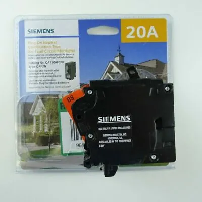 Buy Siemens Plug-On Neutral Circuit Breaker - QA120AFCNP • 28.99$