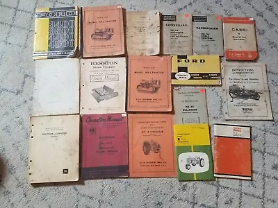 Buy Lot Of Tractor, Bulldozer, Farm Implement Manuals • 14$