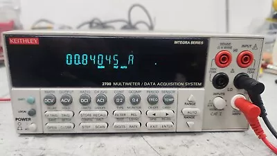 Buy Keithley 2700 Multimeter / Data Acquisition System + 7701 • 375$