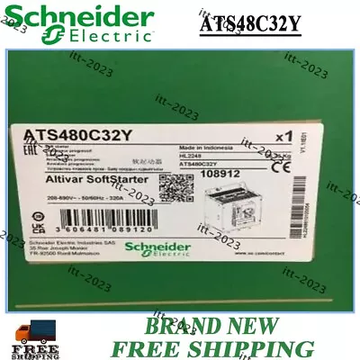 Buy New Schneider ATS48C32Y Schneider Electric SOFT STARTER ATS48C32Y Free Shipping • 4,827.99$