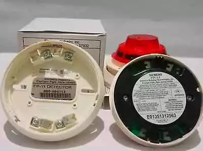 Buy Siemens Fp-11 Fire Alarm Smoke Heat Detector Fp11 • 79$