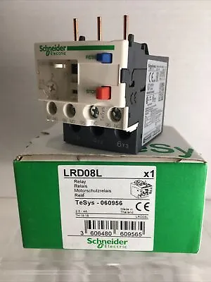 Buy SCHNEIDER ELECTRIC LRD08L 2.5-4 AMP Electronic Overload Relay Tesys 060956 US • 39.99$