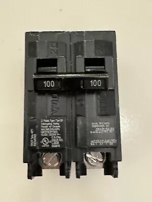 Buy Siemens Q2100 100A 120/240 VAC 2 Pole Main Circuit Breaker Black Type HACR • 35$