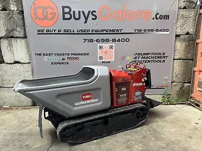 Buy 2018 Toro MBTX2500 Mini Tracked Concrete Buggy 25HP 16 Cubic Feet 278hr VIDEO🎥 • 16,499.99$