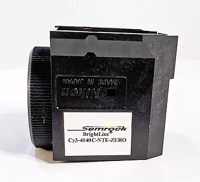 Buy Semrock BrightLine Cy3-4040C-NTE Fluorescence Filter Cube Nikon Microscope • 779$