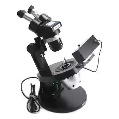 Buy Stereo Gemstone Microscope Meiji GemScope 10X Eyepieces Gemological Gem Stand • 379.99$