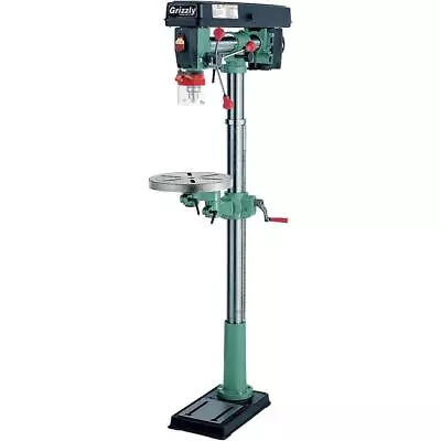 Buy Grizzly Industrial 34  Floor Radial Drill Press 5-Speed W/ 5/8-Chuck Capacity • 654.53$