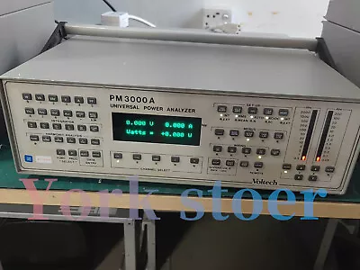 Buy USED Voltech PM3000A Universal Power Analyzer Test Status Is Good Fastshipping • 2,750$
