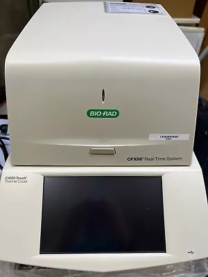 Buy Bio-Rad CFX96 Touch Real-Time PCR (ask For Bundle Offer/discount) • 4,000$
