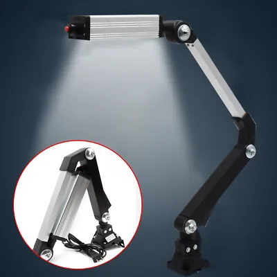 Buy 6000K LED Worktable Light Bench Milling Machine Work Light Swing Arm Lamp Light • 25$
