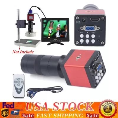 Buy 60fps Hdmi Microscope Camera Microscope Industrial Camera Set 2-megapixel Lens • 88.12$