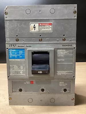 Buy Siemens ITE JXD23B400 3 Pole 3-Phase 400A 240 VAC Circuit Breaker #104G110PR7*CO • 192$