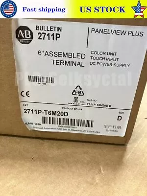 Buy 2711P-T6M20D BRAND NEW ALLEN BRADLEY Touchpad Touch Screen PanelView Plus 600 • 945.33$