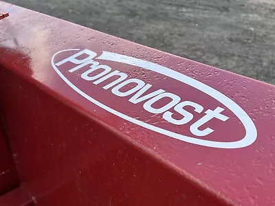 Buy Pronovost 18” (Set Of 2) Dump Trailer Snowblower Decal Kit Stickers Gloss White • 29.95$
