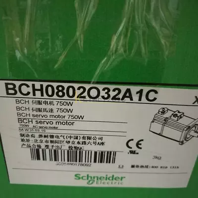 Buy BCH0802O32A1C New Schneider Electric BCH0802O32A1C Servo Drive Motor 1pcs • 799$