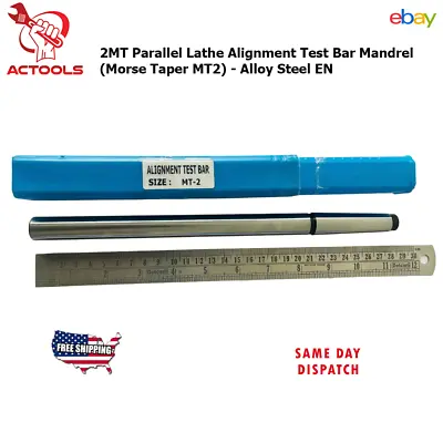 Buy Lathe Alignment Test Bar Shank Size 1MT, 2MT, 3MT, 4MT, 5MT USA ACTOOLS • 29.66$