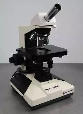 Buy Fisher Scientific Micromaster Microscope W/ 3 Objectives • 49$