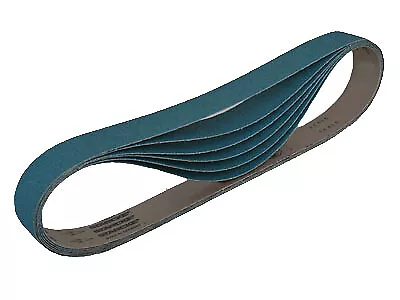 Buy Sanding Belts 2 X 42 Zirconia Cloth Sander Belts, 6 Pack (80 Grit) • 22.14$