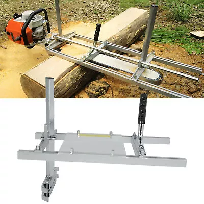 Buy Portable Lumber Cutting Mill Wood   Chainsaw Help Finish Attachment • 74.99$