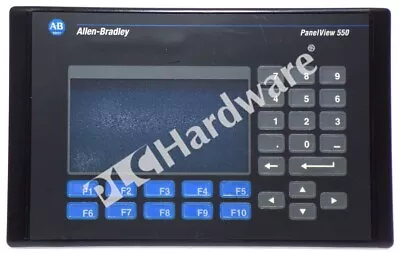 Buy Allen Bradley 2711-B5A1 Ser E PanelView 550 5.5  RIO/RS-232 Monochrome Terminal • 607.48$