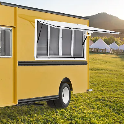 Buy Concession Stand Truck Food Serving Window W/ Awning Sliding Screen Window 50x30 • 445.07$