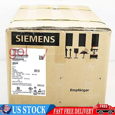Buy New Siemens 6SL3210-1KE31-1UF1 6SL3 210-1KE31-1UF1 SINAMICS G120C 55KW Inverter • 3,488$