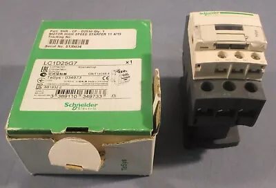 Buy Schneider Electric LC1D25G7 Contactor TeSys - 034973 120V 50/60Hz • 49.99$