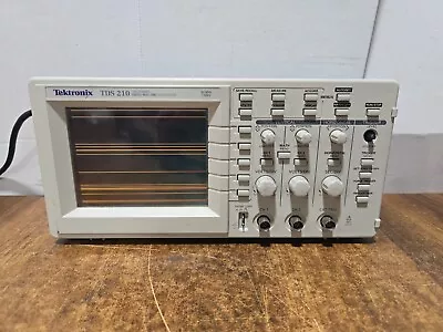 Buy Tektronix TDS 210 Two Channel Digital Real Time Oscilloscope 60 MHz 1 GS/s READ • 74.99$