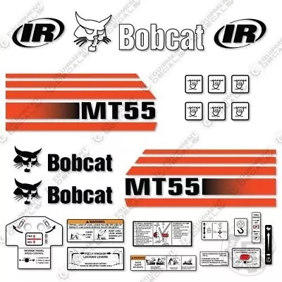 Buy Fits Bobcat MT55 Mini Skid Steer Decal Kit (Exterior) - 3M Vinyl! • 124.95$