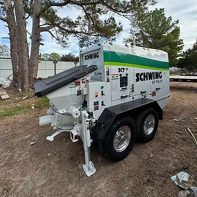 Buy Schwing SP-750-18 Concrete Pump (+ Remote Control & Outrigger) – Only 30 Hours! • 118,556.70$